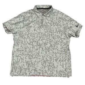 Nike Tiger Woods Dri-FIT ADV Digital Camo Golf Polo XL